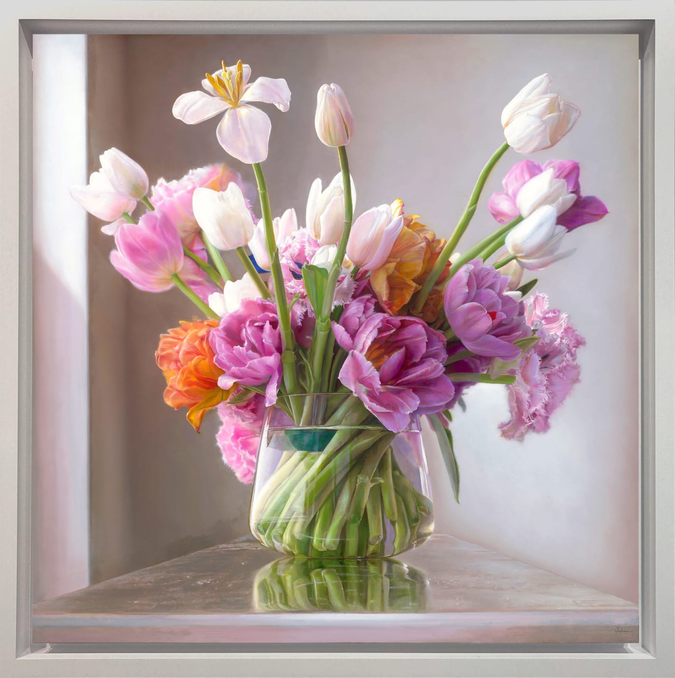 Daniel Bilodeau, Two Dozen Tulips, 2023