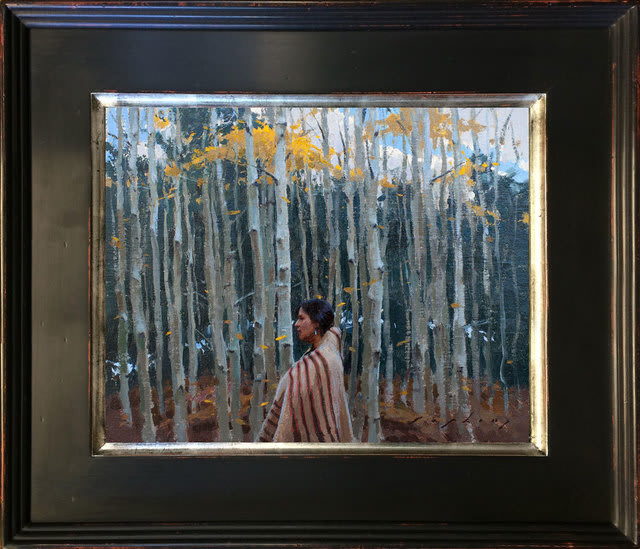 Jeremy Lipking, Quaking Aspen, 2017