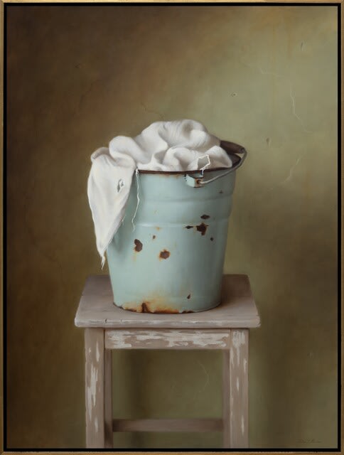 Dana Zaltzman, Bucket and Cloths, 2021