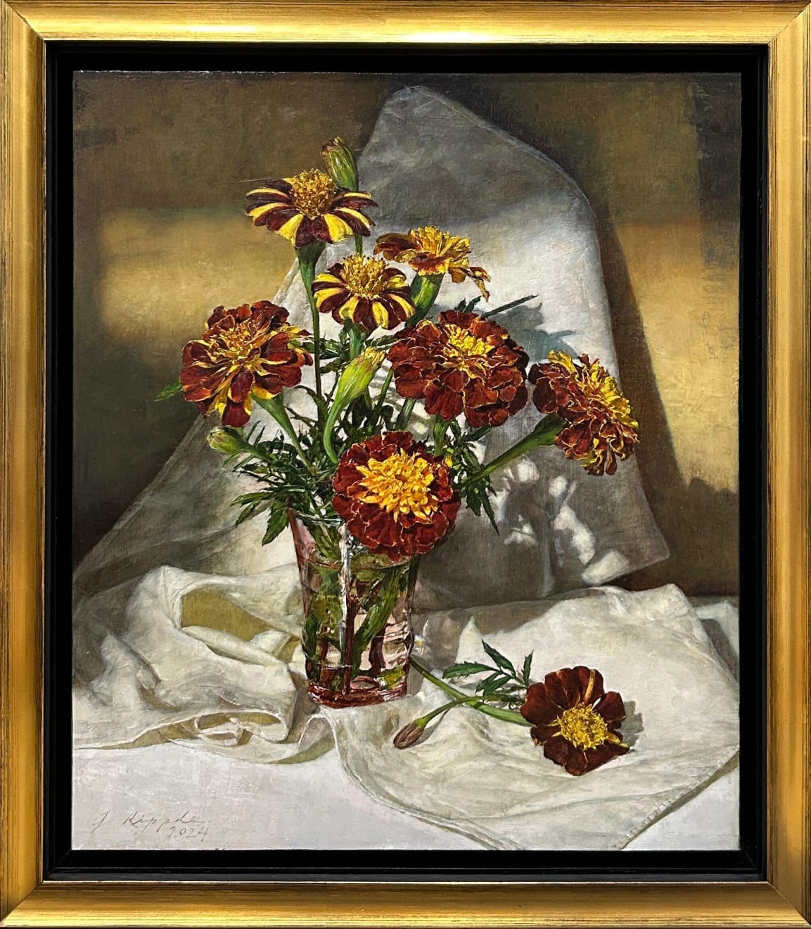 Jeffrey Ripple, Marigolds, 2024