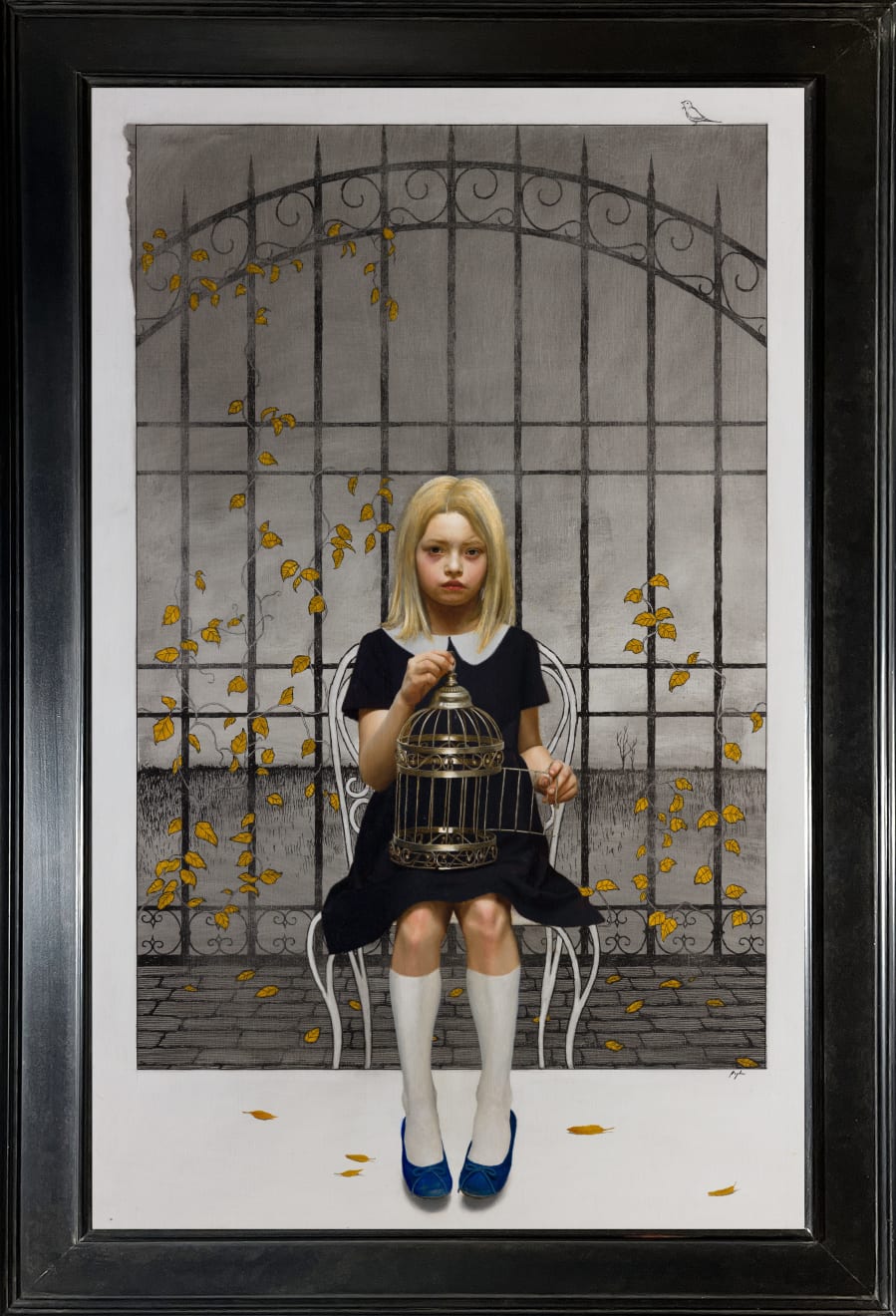 Mark R. Pugh, The Sleepy Girl and the Noisy Bird, 2024