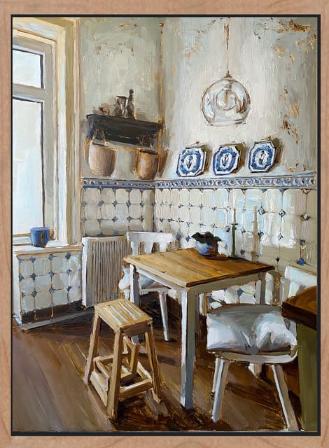 Mary Sauer, Breakfast Nook, 2021