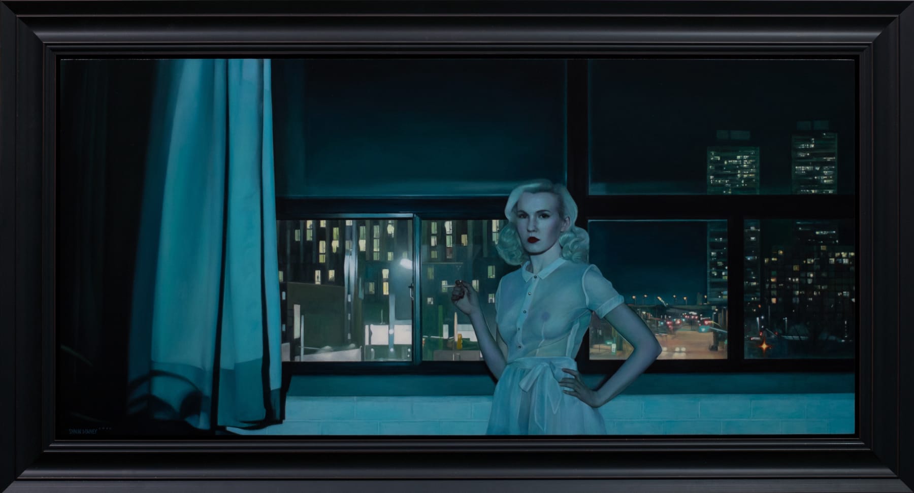 Shaun Downey, Apartment Window IV, 2022