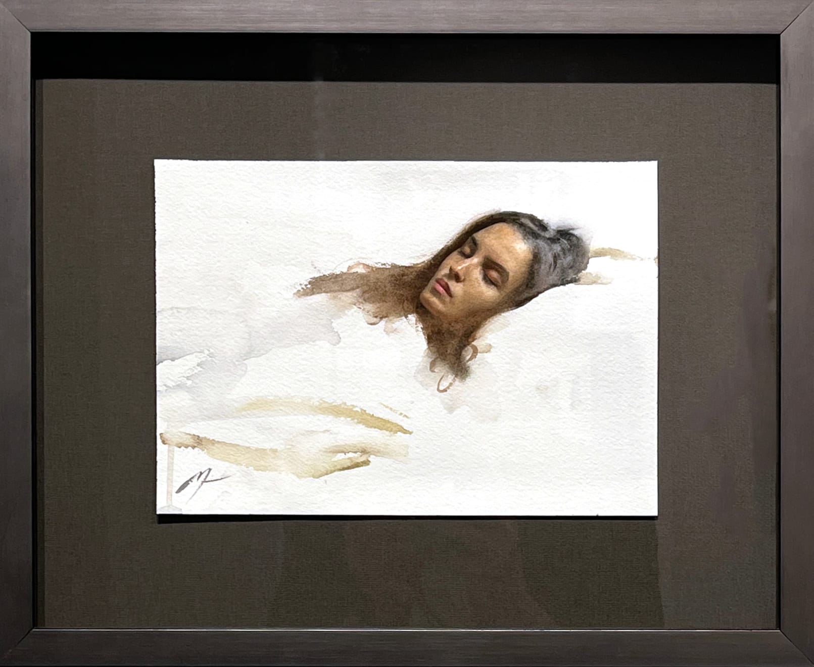 Nick Alm, White Bed , 2024