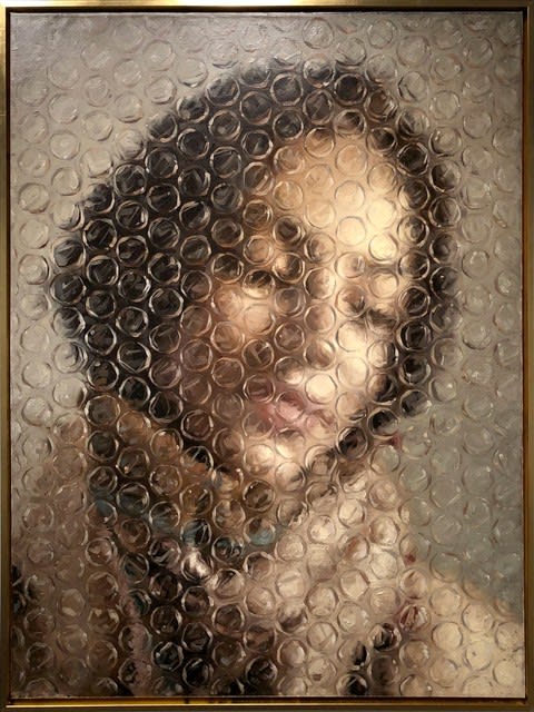 Darian Mederos, The Girl in the Scarf, 2021