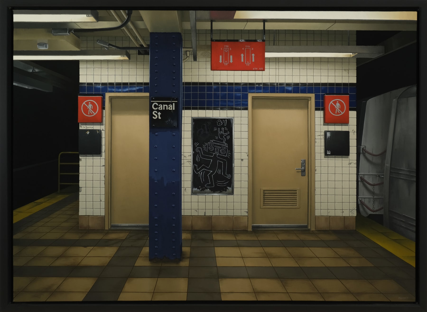 Peter Harris, Canal Street Haring , 2024