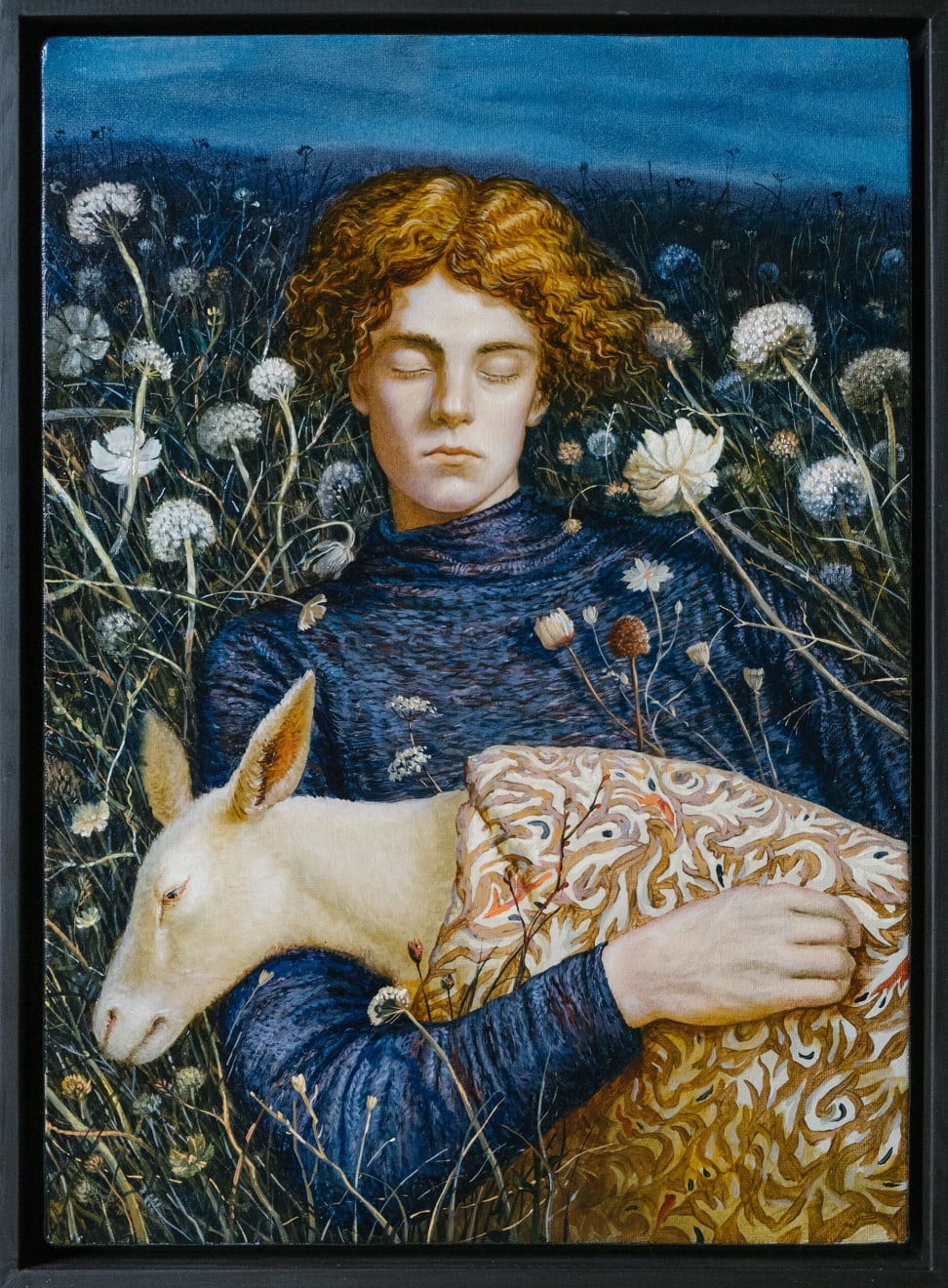Elen Bezhen, Portrait with a Donkey, 2024