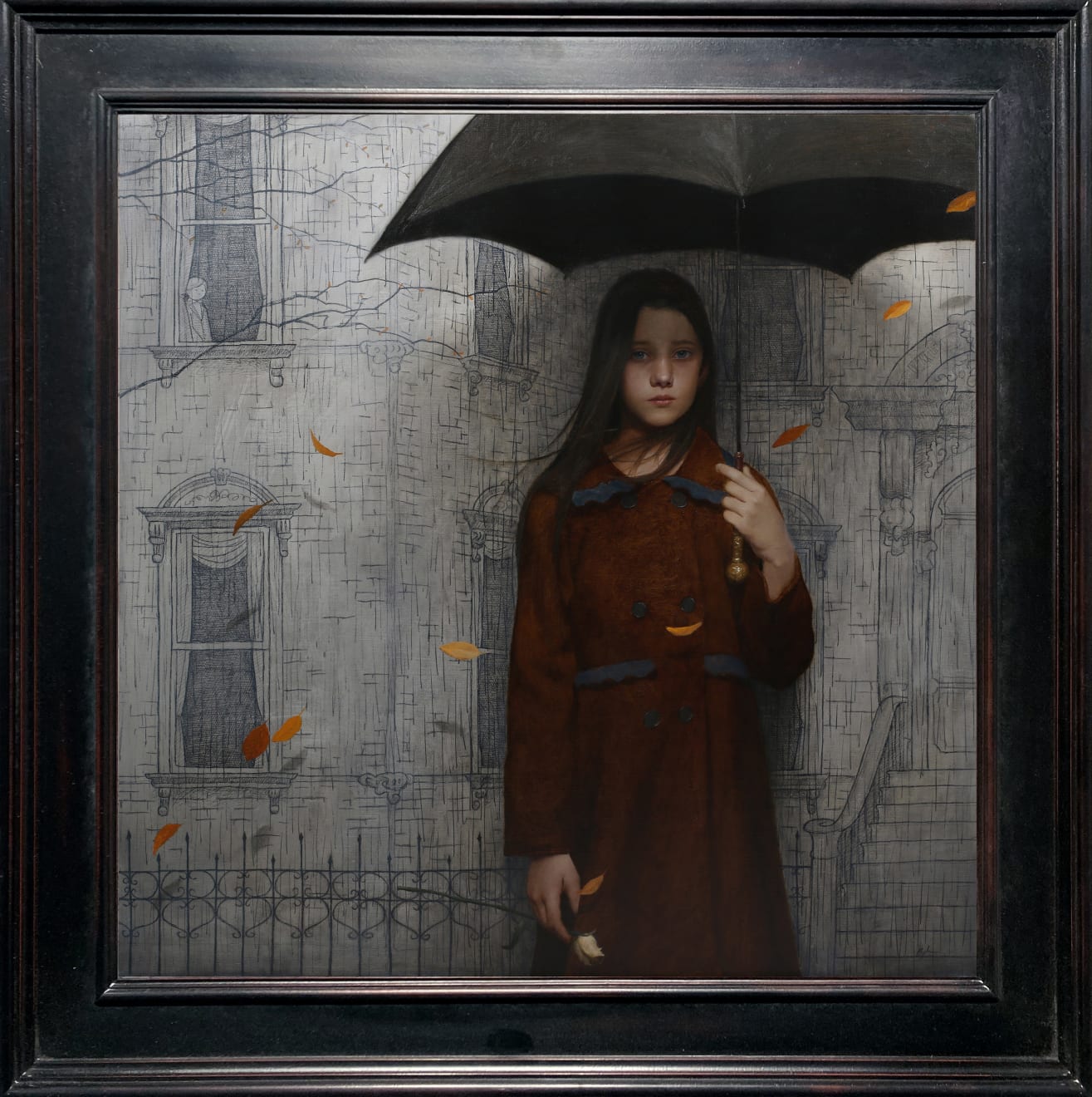Mark R. Pugh, The Girl on the Sidewalk, 2021