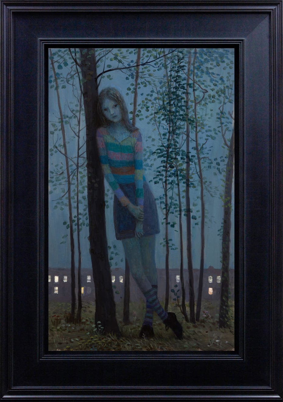 Aron Wiesenfeld, Study for Sunday Night, 2023