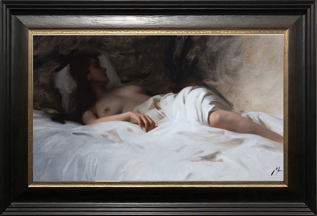 Nick Alm, Reclining Woman, 2020