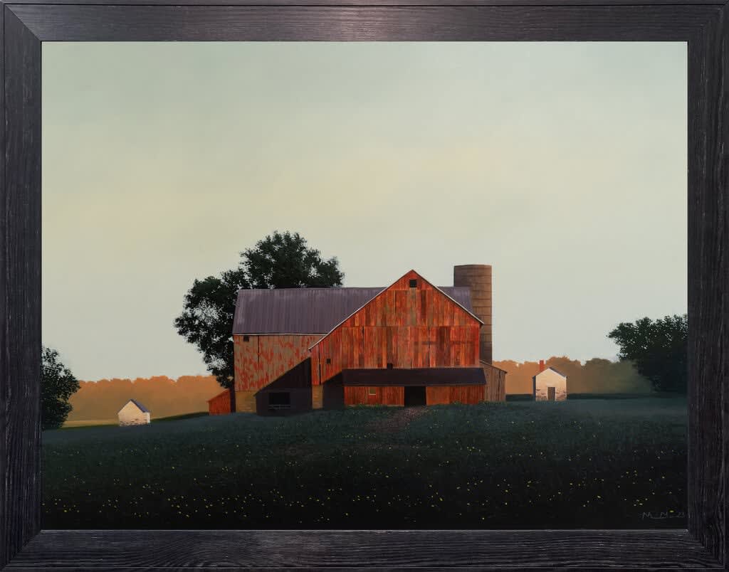 Michael Miller, Farm in the Evening, 2023