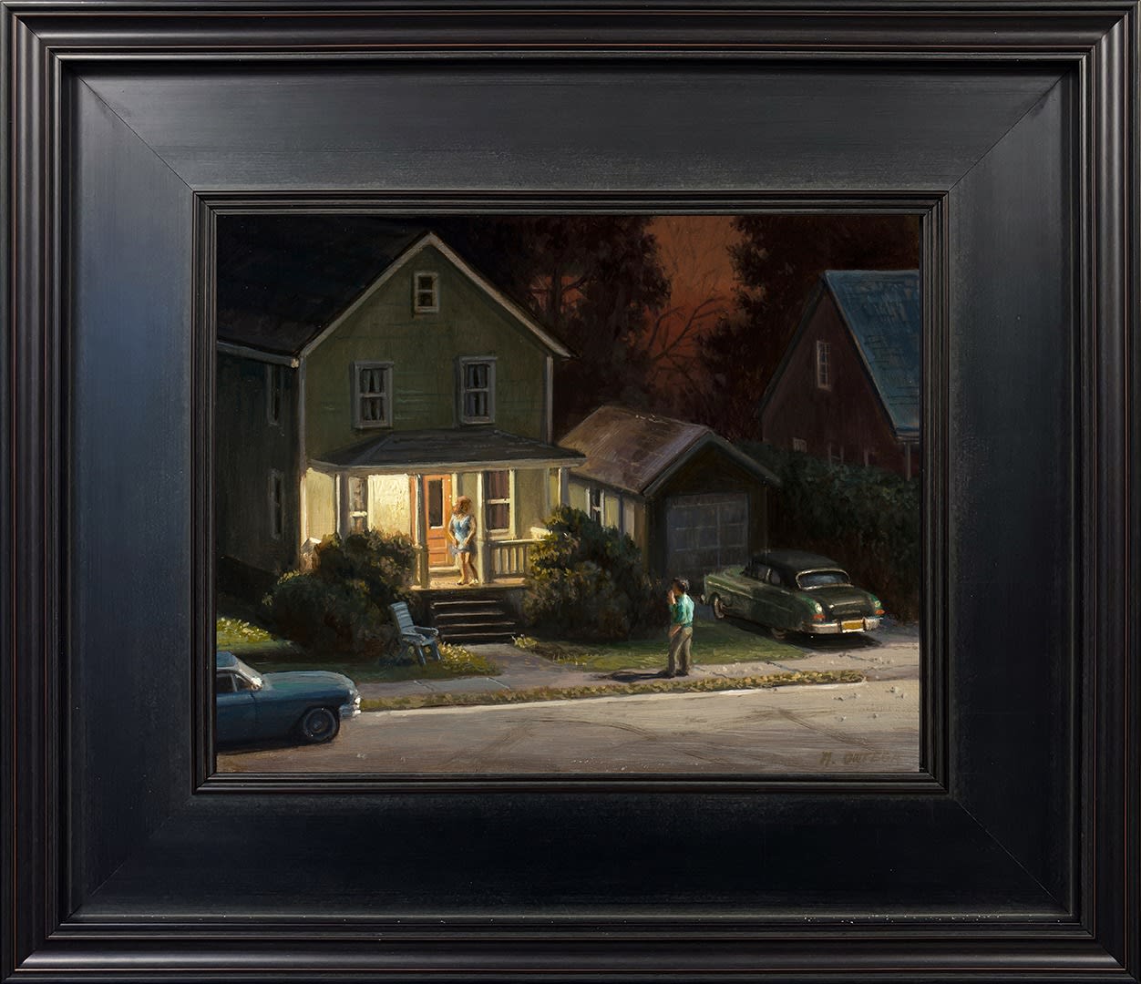 Alberto Ortega, A Humid Evening , 2024