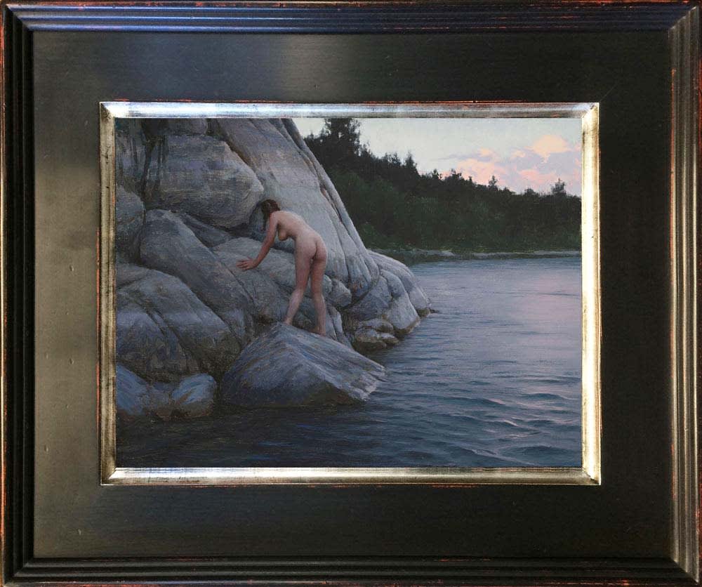 Jeremy Lipking, Silver Ripples, 2017