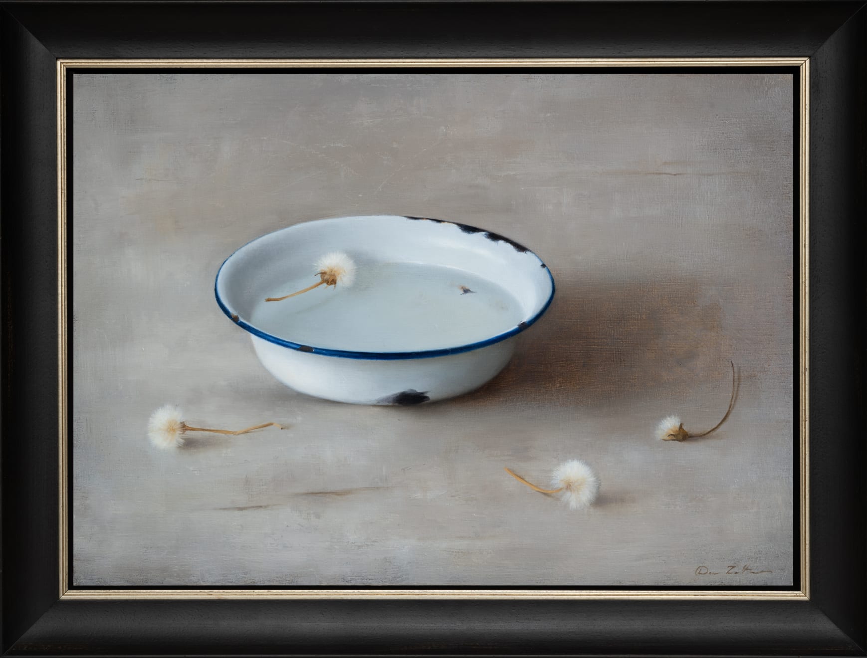 Dana Zaltzman, Bowl with Flowers, 2024