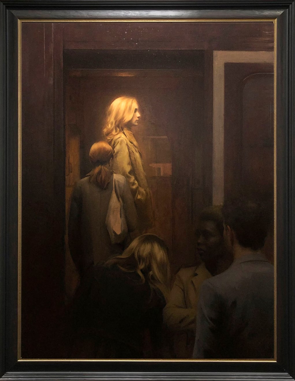 Nick Alm, Entering The Train, 2019