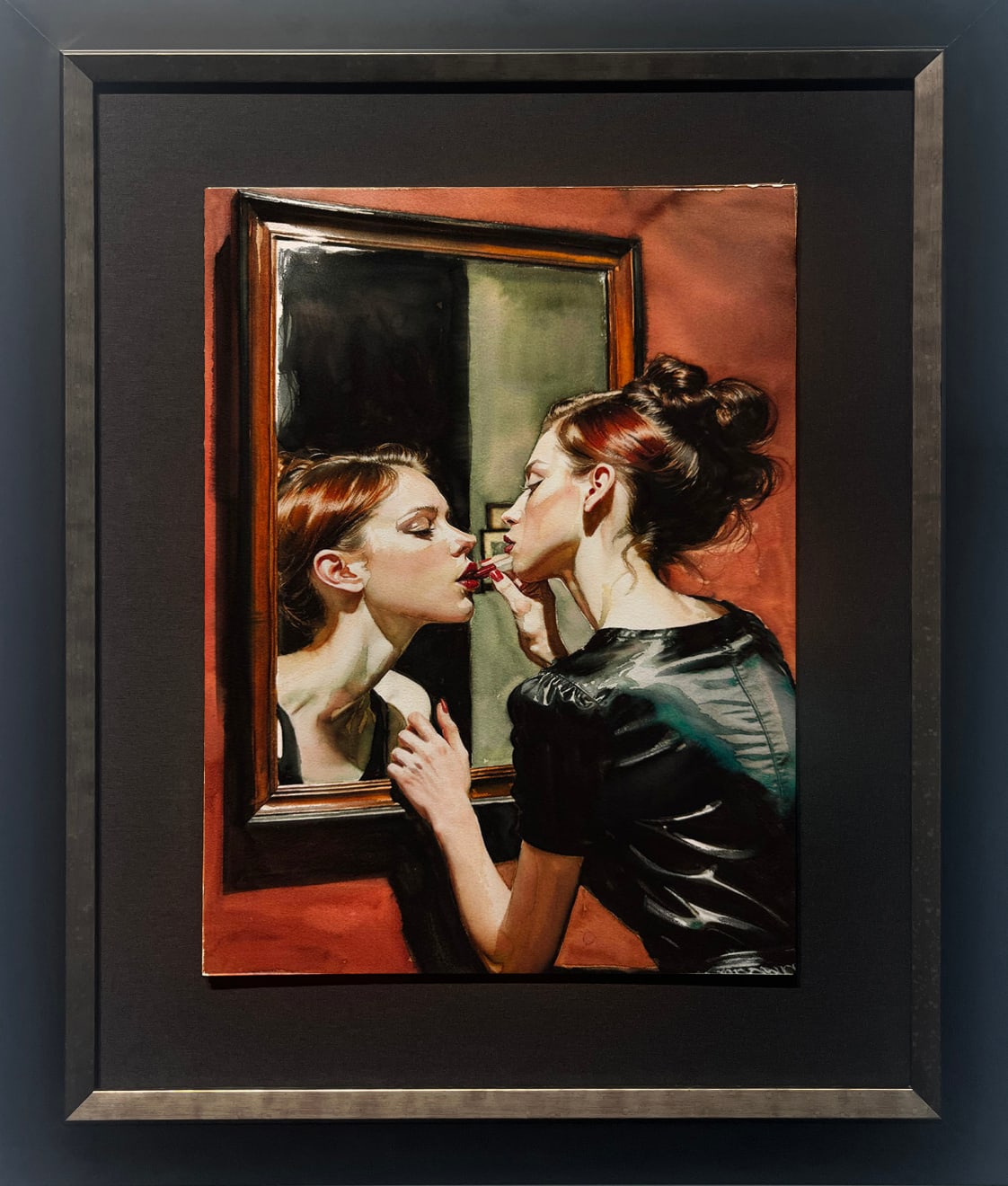 Brian Haberlin, Lipstick, 2024