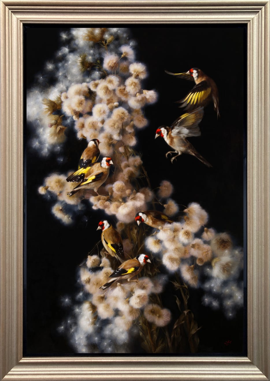 Anhelina Holembivska, Goldfinches , 2024