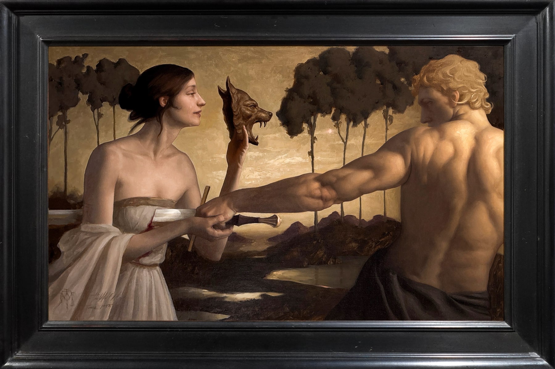 Jose Lopez Vergara, The Wolf Mask, 2025