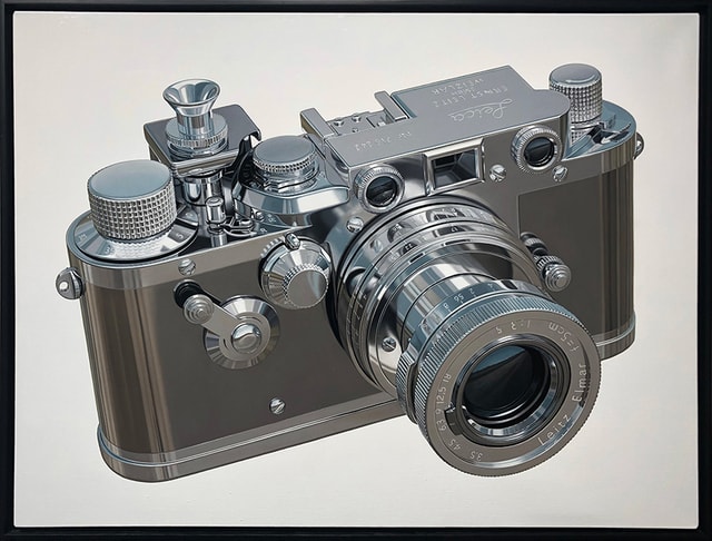 Jeff Bartels, Steel Leica Camera, 2021