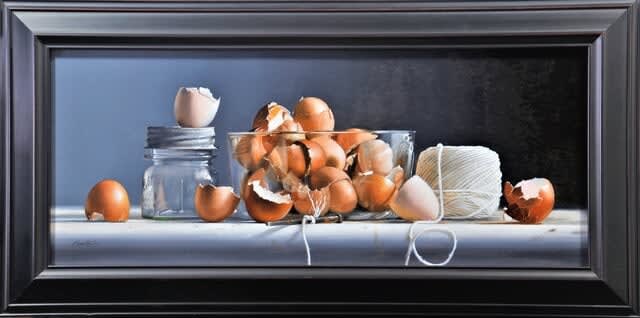 Larry Preston, Eggshells, 2020