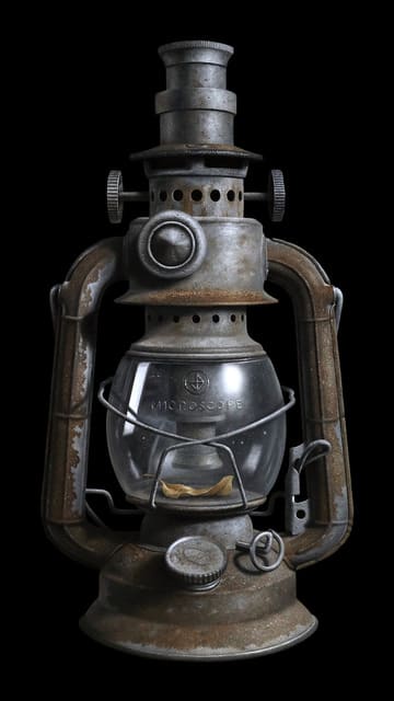 Jeff Bartels, Lantern Microscope, 2019
