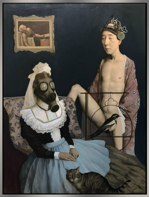 Jeffrey Chong Wang, Bird Man, 2019
