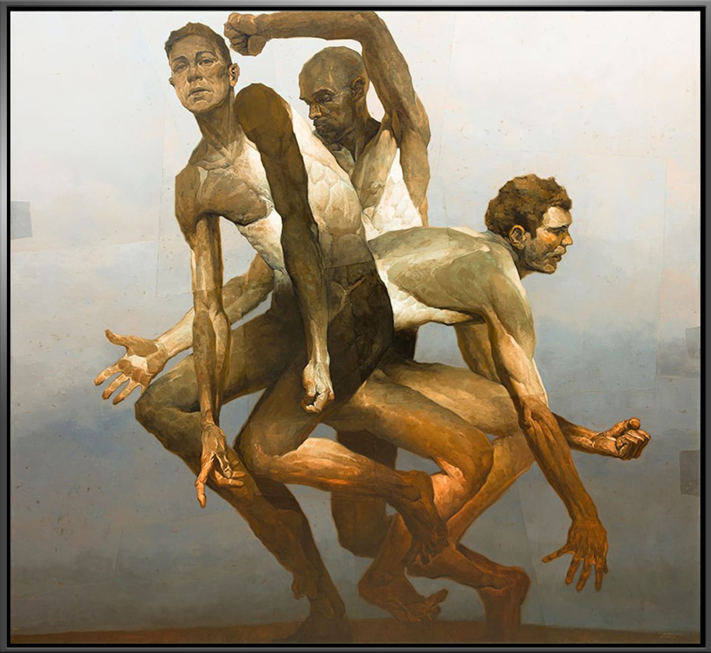 Denis Sarazhin, Dancing Men No. 6, 2021