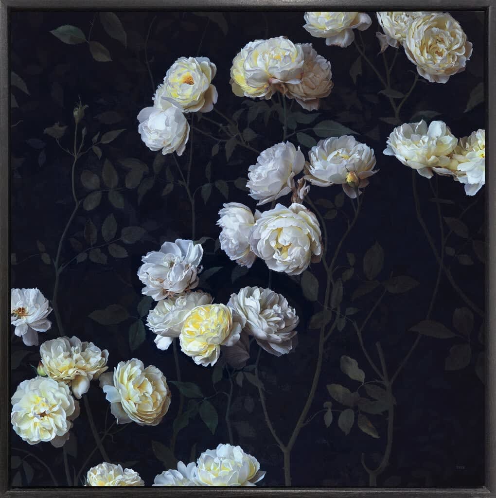 Jane Beharrell, Yellow Roses, 2022