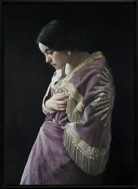 Anne-Christine Roda, The Purple Cape, 2022