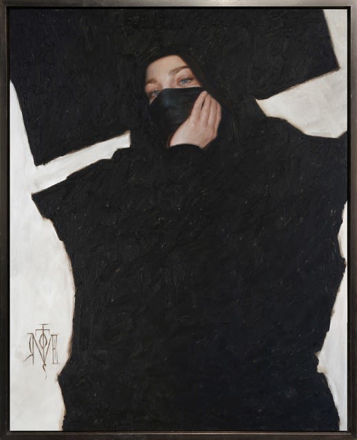 Jose Lopez Vergara, Black Mask, 2022