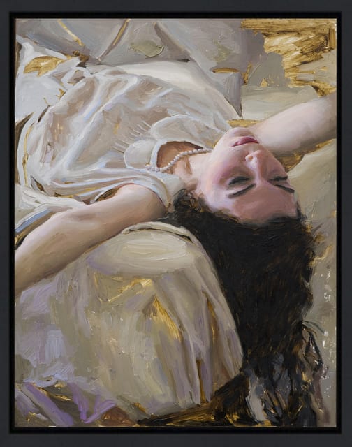 Mary Sauer, Figure in White I, 2021