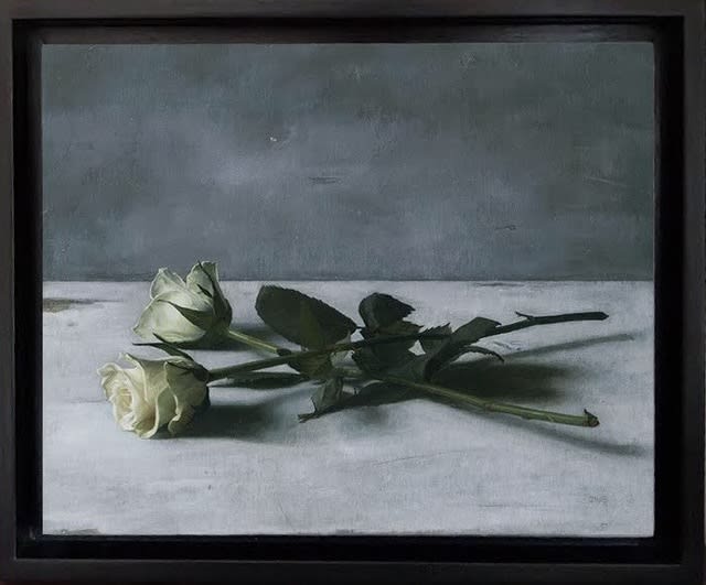 Jane Beharrell, Crossed Roses, 2020