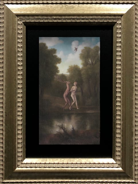 Stephen Mackey, Figure Removed from a Landscape, 2021