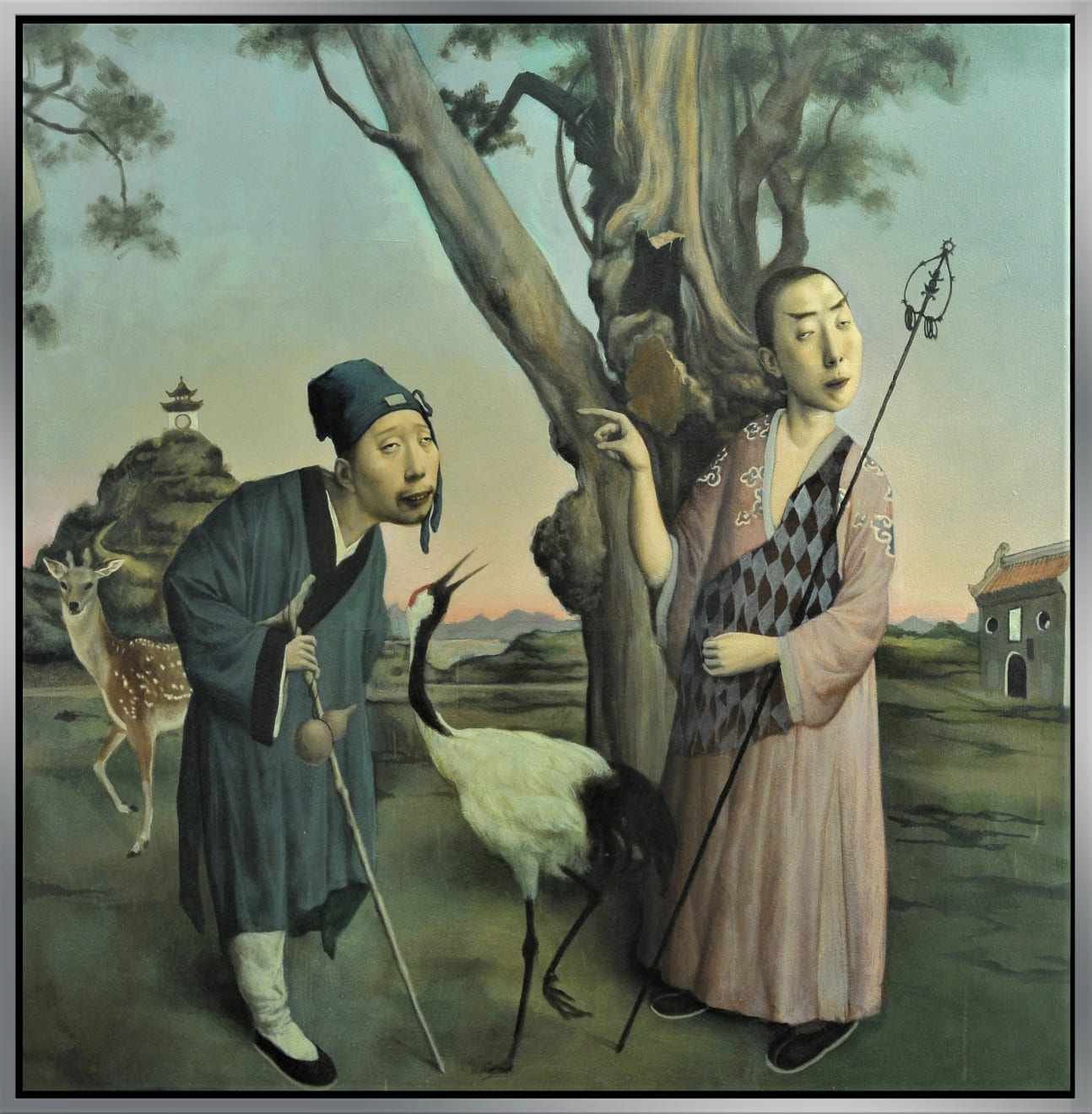Jeffrey Chong Wang, Buddhist Monk and Taoist Monk, 2019