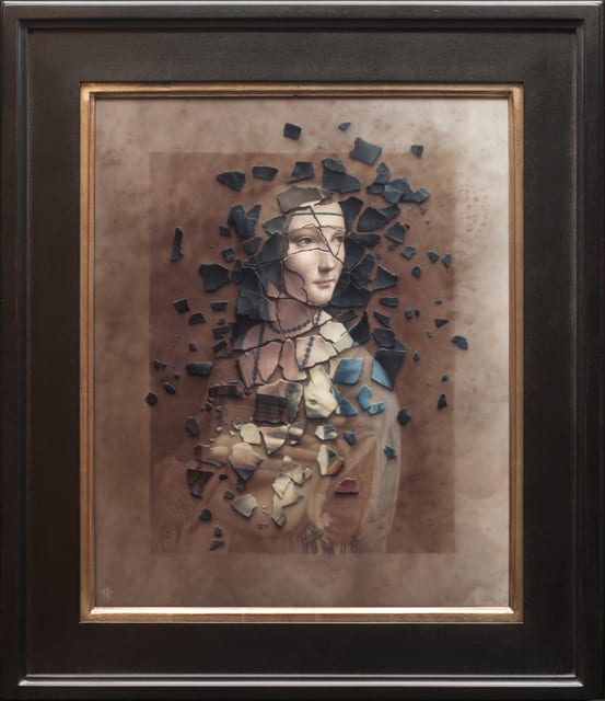 Patrick Kramer, Remnants of Cecilia Gallerani, 2021