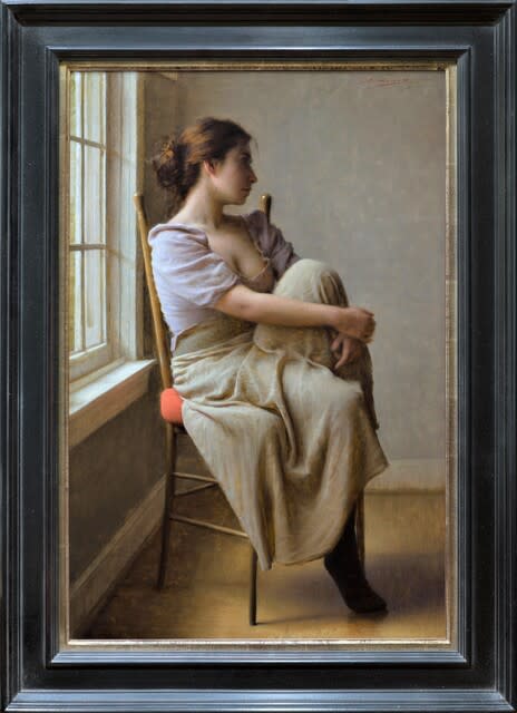 Alex Venezia, Seated by the Window, 2020