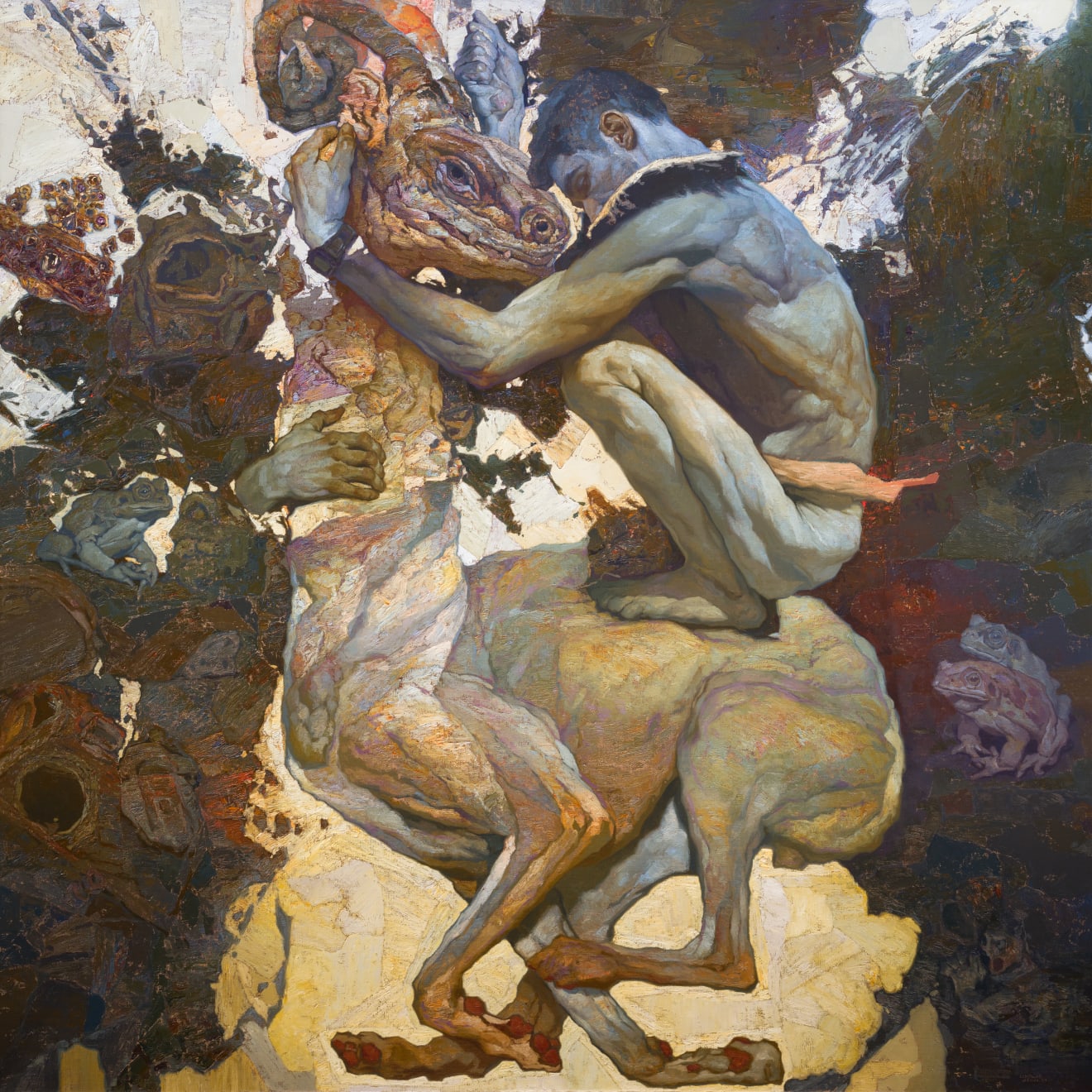 Denis Sarazhin, Chimera's Embrace, 2024