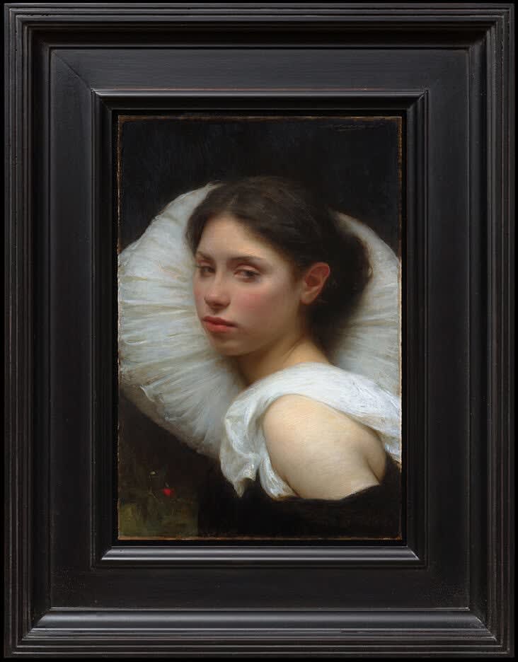 Alex Venezia, Girl With Pillow (Dreaming), 2024