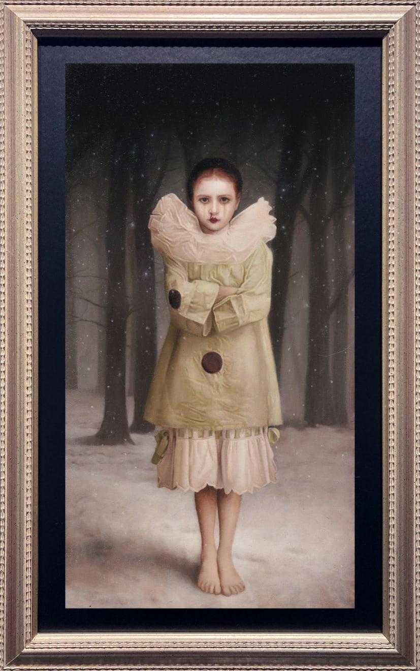Stephen Mackey, Snowdrop or the Winter Clown, 2023