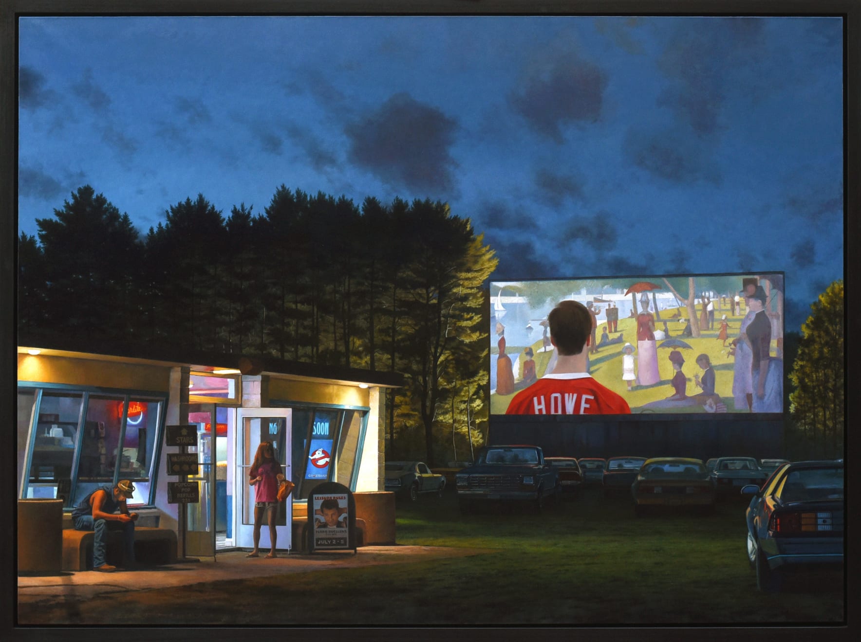 Stephen Fox, Sunday at the Drive-In with Ferris, 2025