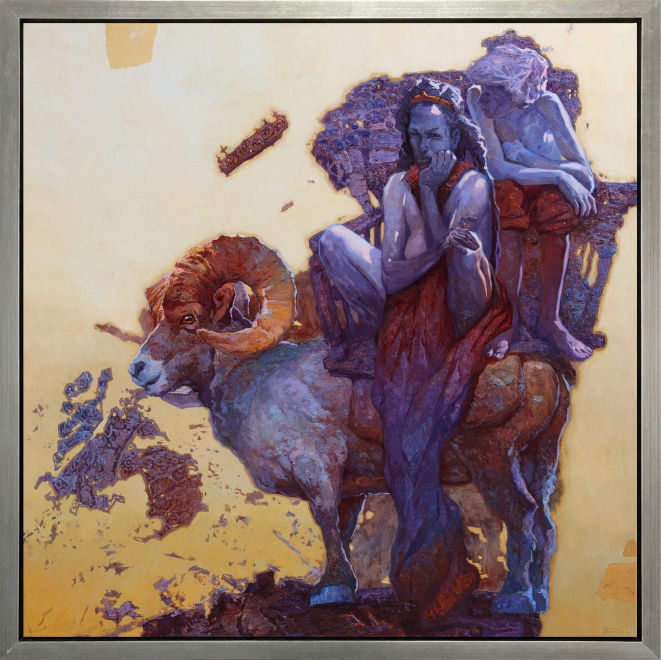 Denis Sarazhin, On a Ram, 2022