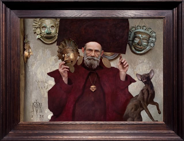 Jose Lopez Vergara, Vendor of Masks, 2022