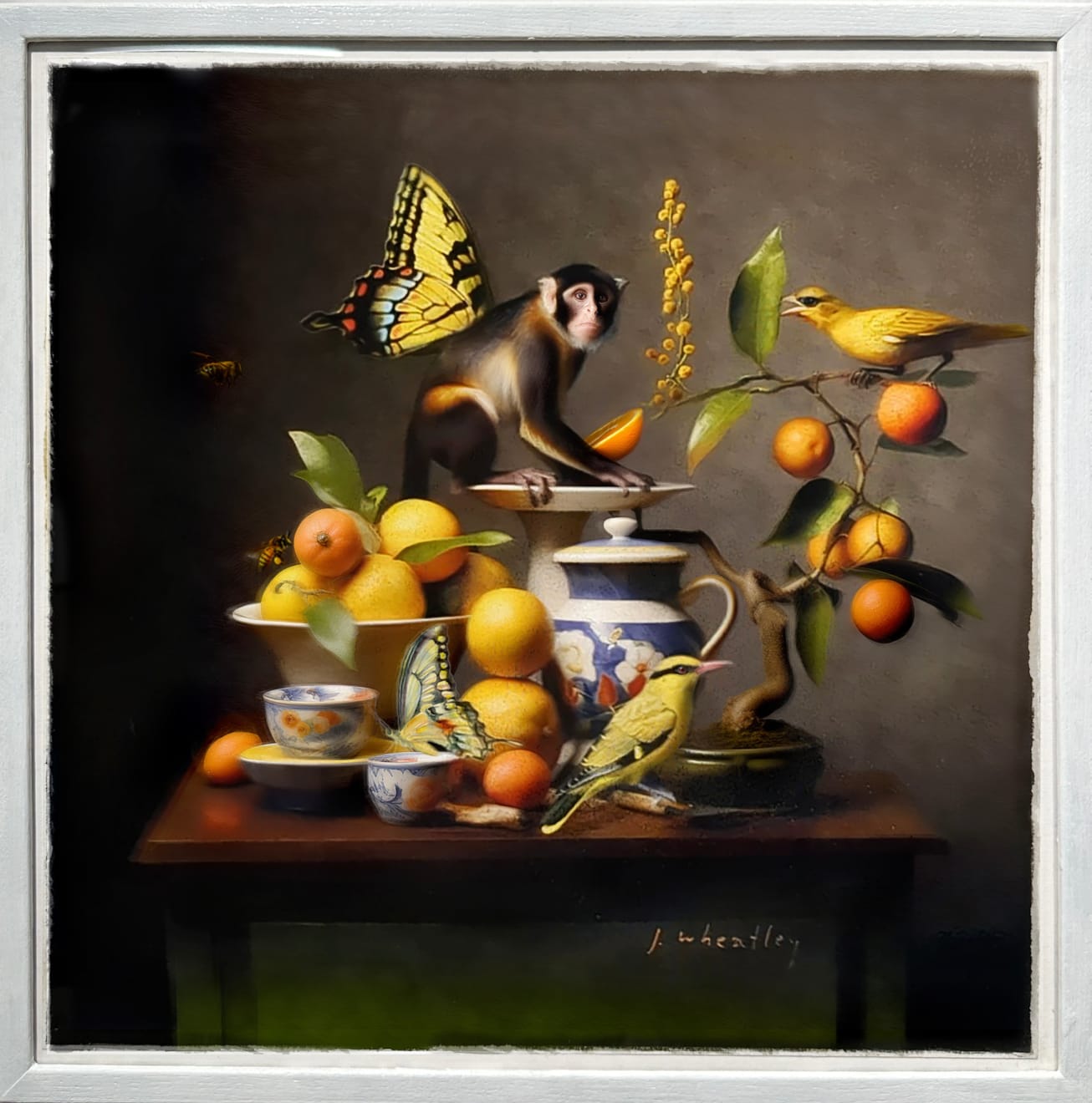 Jason Wheatley, Orange Slice (Study), 2024