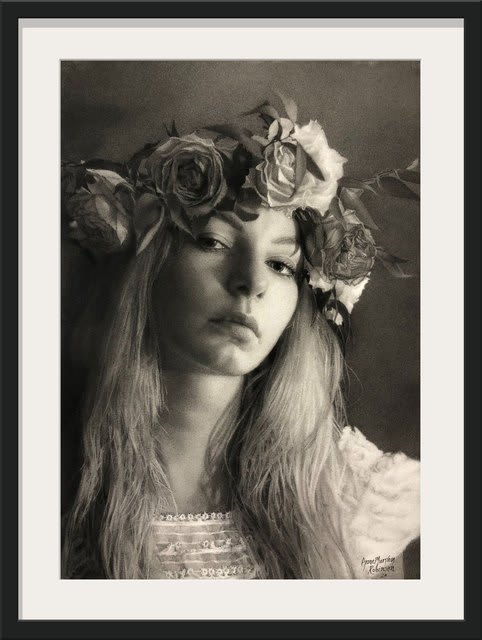 Annie Murphy-Robinson, Emily With Flowers (Spring is no Longer a Rite), 2020