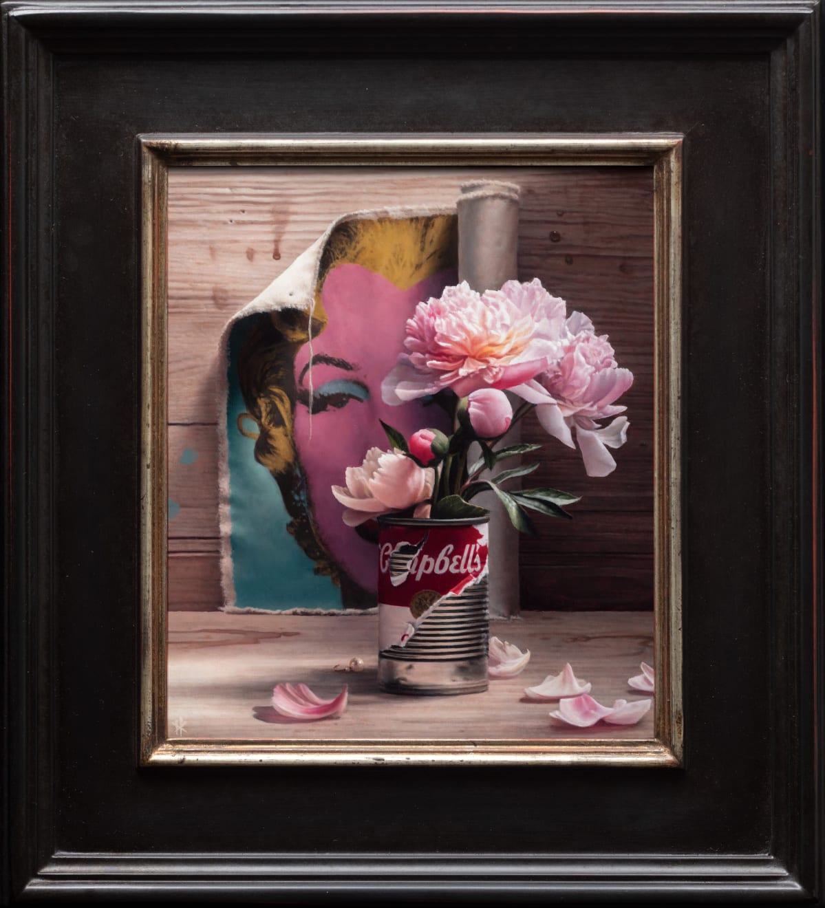 Patrick Kramer, Marilyn with Peonies, 2024