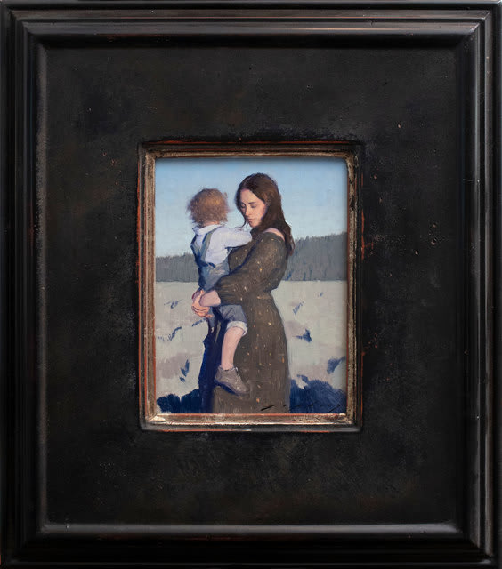 Jeremy Lipking, Mother and Child, 2019