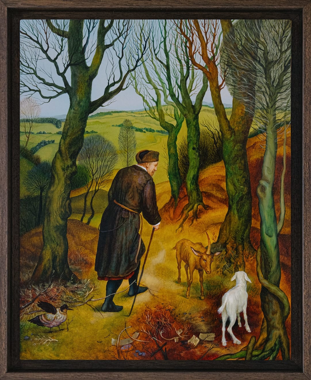 Elen Bezhen, Landscape with a Duck, 2024