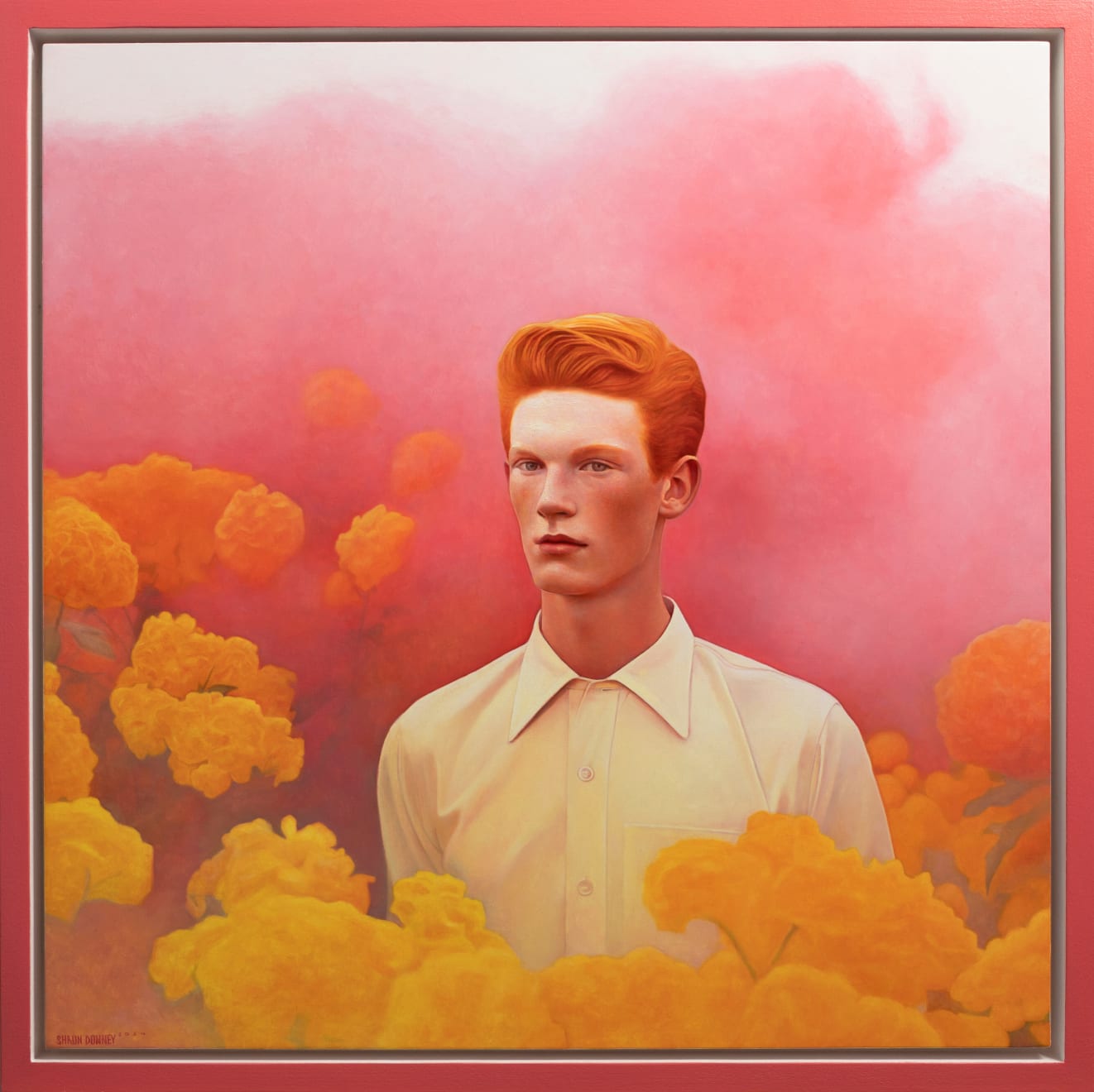 Shaun Downey, Gold Rose II, 2024
