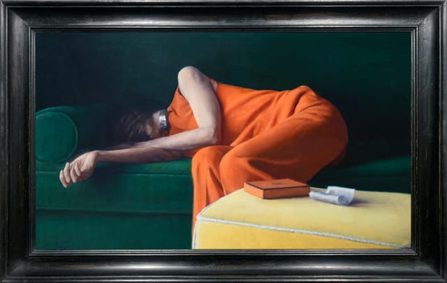 Alex Russell Flint, Orange Crush, 2021