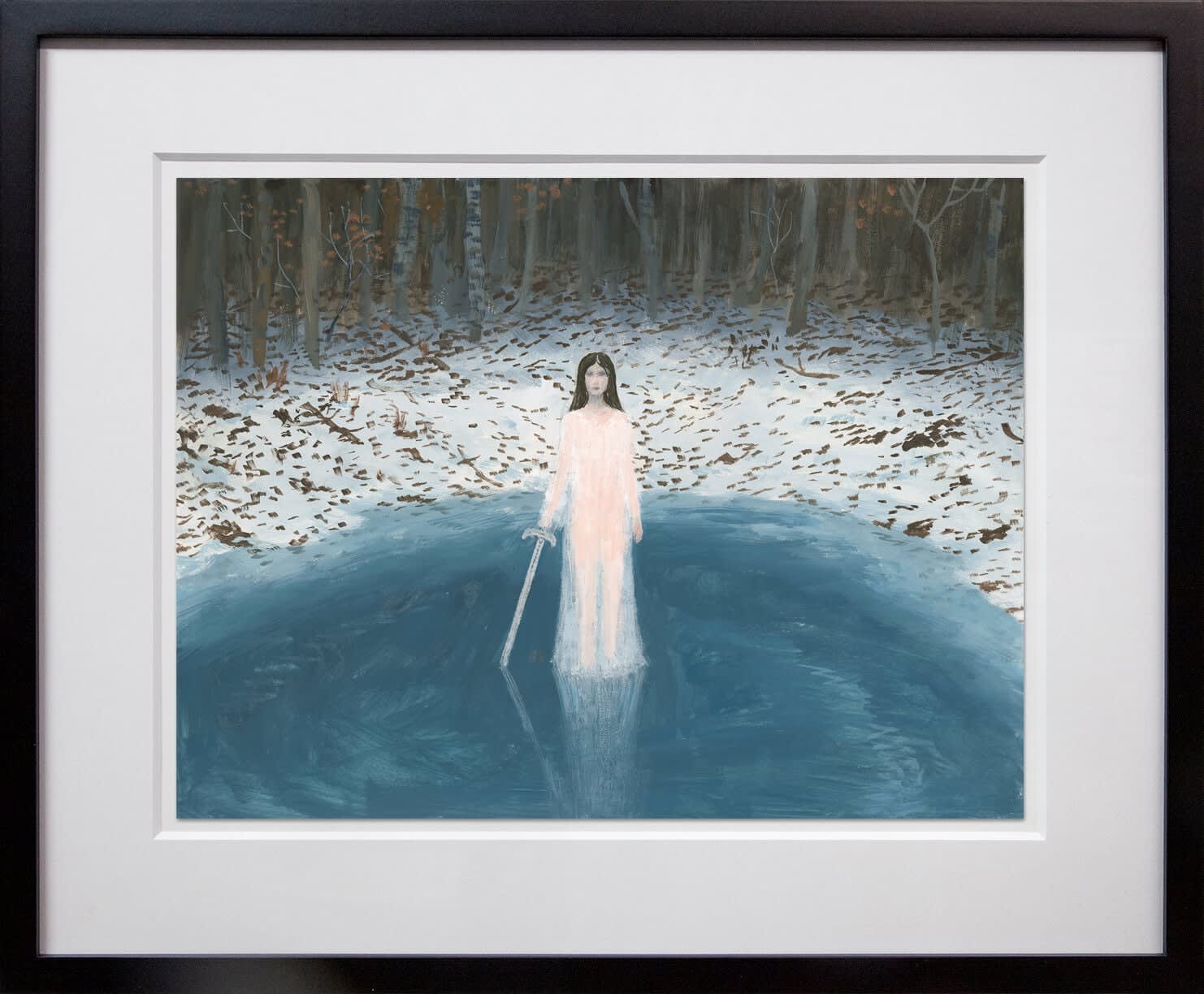 Aron Wiesenfeld, Study for Efland, 2023